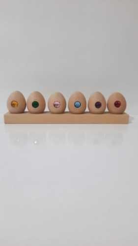 Waldorf Ahşap Oyuncak Yuvalama Yumurta set
