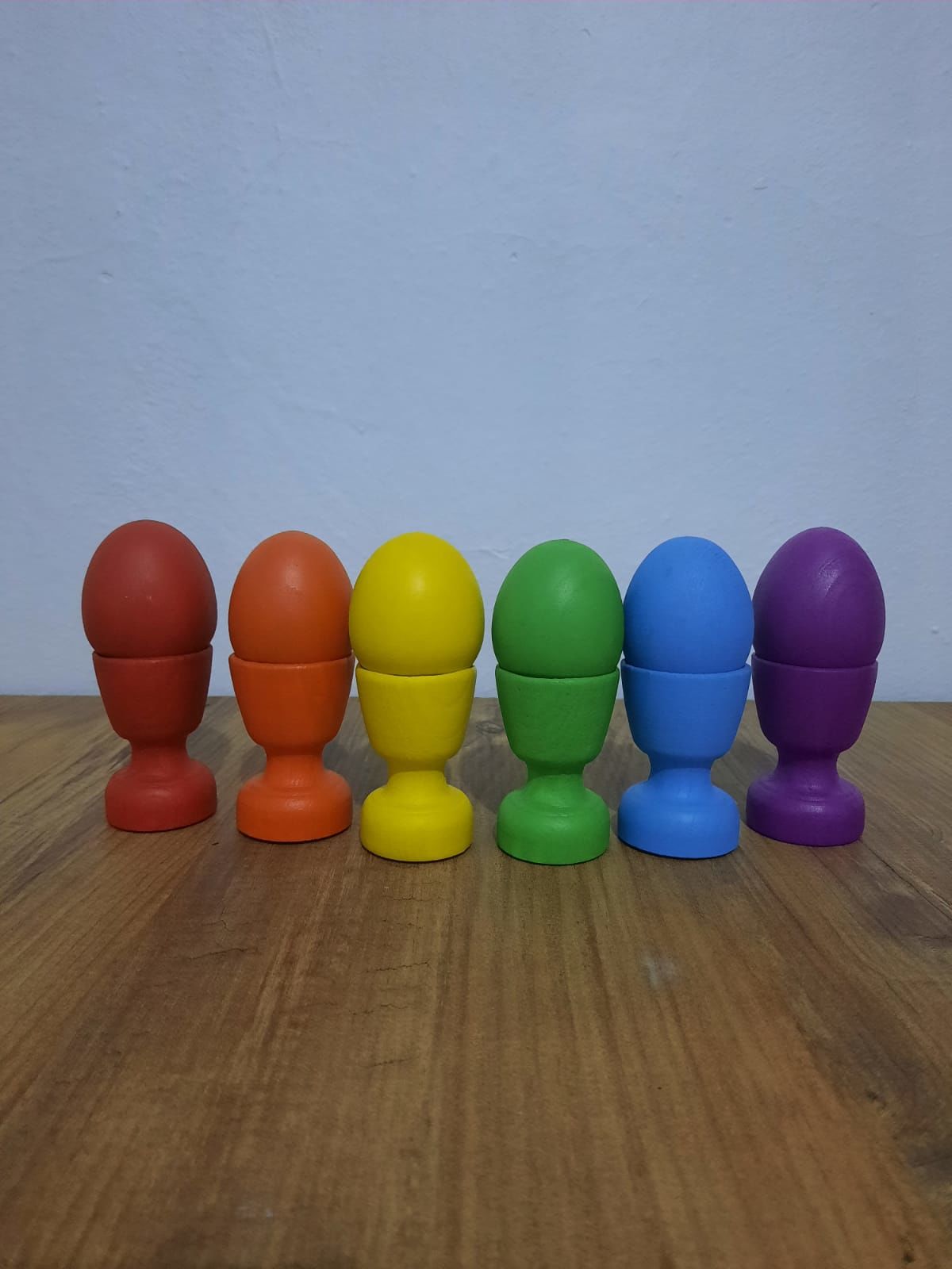 Waldorf Ahşap Oyuncak 12 Parça Yumurtalar