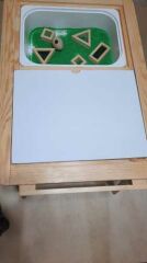 Ahşap Duyu Etkinlik Masası