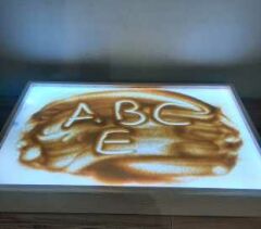 Waldorf Ahşap Işıklı Etkinlik Tablası