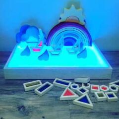 Waldorf Ahşap Işıklı Etkinlik Tablası