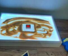 Waldorf Ahşap Işıklı Etkinlik Tablası