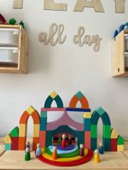 Waldorf Ahşap Oyuncak Roma Kemerleri