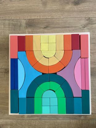 Waldorf Ahşap Oyuncak Roma Kemerleri