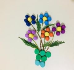 Ahşap Oyuncak Waldorf Mandala Motif Blokları