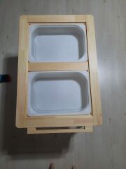 Ahşap Oyuncak Tek Tabureli Duyu Etkinlik masası