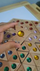Ahşap Oyuncak Mandala Puzzle