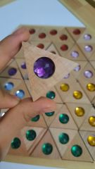Ahşap Oyuncak Mandala Puzzle
