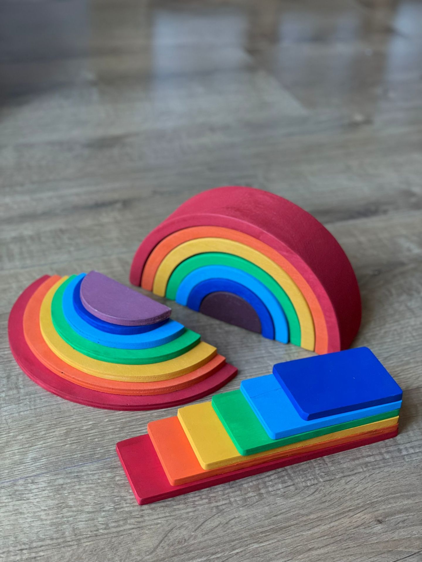 Ahşap Oyuncak 7'Li Waldorf Set