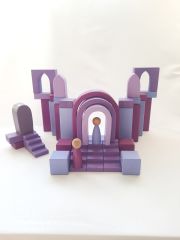 WALDORF  AHŞAP OYUNCAK  EFLATUN KAPILARI SETİ