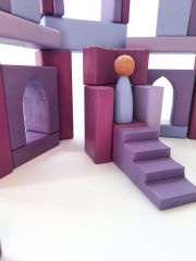 WALDORF  AHŞAP OYUNCAK  EFLATUN KAPILARI SETİ