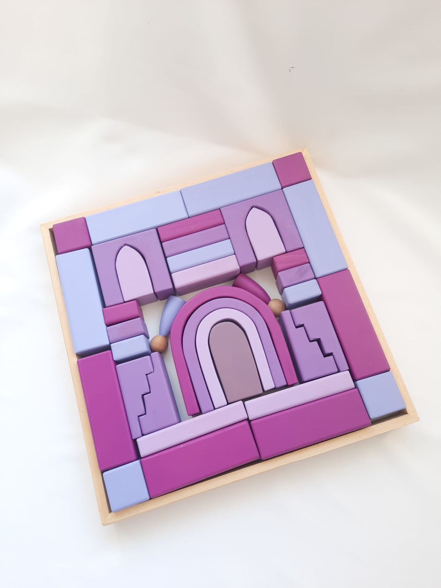 WALDORF  AHŞAP OYUNCAK  EFLATUN KAPILARI SETİ