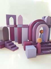 WALDORF  AHŞAP OYUNCAK  EFLATUN KAPILARI SETİ