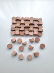 50 Adet Mini Silindir Küp