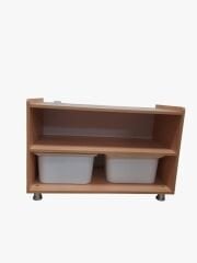 İKİ RAFLI ANAOKUL DOLABI