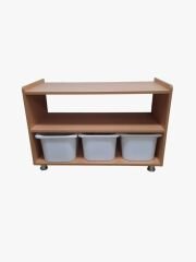 İKİ RAFLI ANAOKUL DOLABI